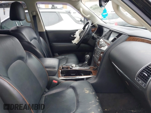 2020 Nissan Armada SL with VIN JN8AY2NCXL9616093, listed as a IAAI auction lot 41520384 with 72,369 mi miles. Bid and sale history available at carsss.com. Image 5.