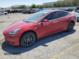 2018 Tesla Model 3 Long Range Battery z VIN 5YJ3E1EA7JF045946, wystawiony jako Copart lot #57688675 z przebiegiem 97 269 mil mil oraz Szkoda całkowita • Salvage title. Historia ofert i sprzedaży dostępna na DreamBid. Obrazek 1.