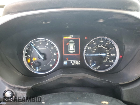 2021 Subaru Ascent Touring with VIN 4S4WMARD5M3476092, listed as a Copart auction lot 54201735 with 50,475 mi miles and Salvage title. Bid and sale history available at DreamBid. Image 9.