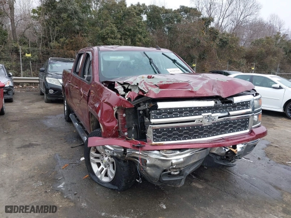 2015 Chevrolet Silverado 1500 LT with VIN 3GCUKREC6FG394238, listed as a IAAI auction lot 41367339 with 1 mi miles. Bid and sale history available at carsss.com. Image 6.