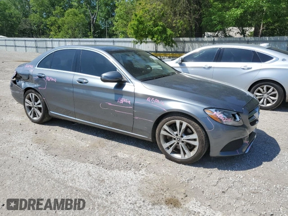 2017 Mercedes-Benz C C 300 with VIN WDDWF4JB1HR292660, listed as a Copart auction lot 52553005 with 110,942 mi miles and Salvage Title. Bid and sale history available at carsss.com. Image 4.