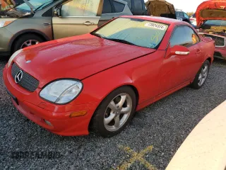 2002 Mercedes-Benz SLK-Class 3.2L with VIN WDBKK65F22F250437, listed as a Copart auction lot 82409184 with 0 mi miles and Non Repairable. Bid and sale history available at carsss.com. Image 1.