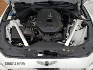 2020 Genesis G70 2.0T with VIN KMTG34LA6LU062826, listed as a Copart auction lot 72949874 with 29,917 mi miles and Salvage Title. Bid and sale history available at carsss.com. Image 12.