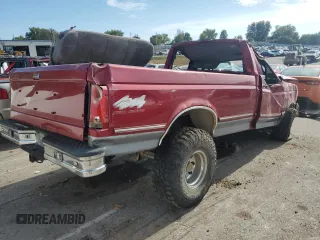 1995 Ford F-150 with VIN 1FTEF14H2SLA80123, listed as a Copart auction lot 72199724 with 0 mi miles and Salvage Title. Bid and sale history available at carsss.com. Image 3.