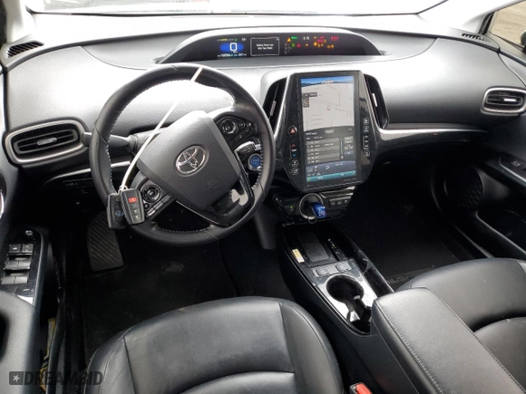 2021 Toyota Prius Prime LE with VIN JTDKAMFP9M3176549, listed as a Copart auction lot 50425295 with 158,990 mi miles and Salvage Title. Bid and sale history available at carsss.com. Image 8.