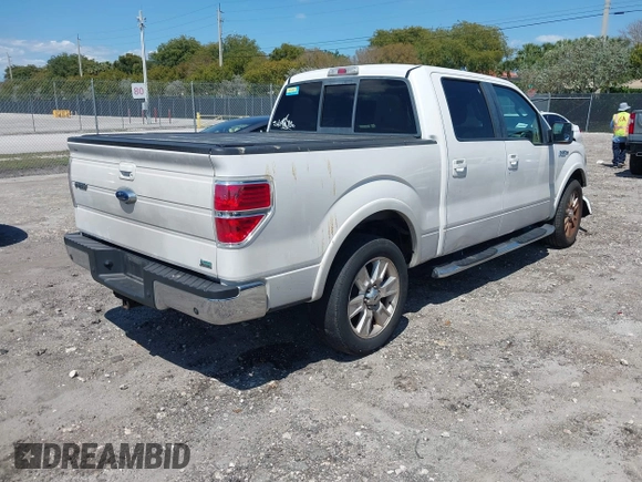 2010 Ford F-150 XL with VIN 1FTFW1CV7AFA81454, listed as a IAAI auction lot 42050127 with 164,187 mi miles. Bid and sale history available at carsss.com. Image 4.