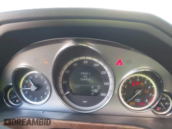 2010 Mercedes-Benz E 350 Luxury with VIN WDDHF5GB3AA056229, listed as a IAAI auction lot 42064644 with 159,957 mi miles and . Bid and sale history available at DreamBid. Image 7.