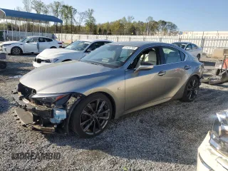 2022 Lexus IS 350 F Sport z VIN JTHGZ1B23N5051302, wystawiony jako Copart lot #51475755 z przebiegiem 36 253 mil mil oraz Szkoda całkowita • Salvage title. Historia ofert i sprzedaży dostępna na DreamBid. Obrazek 1.
