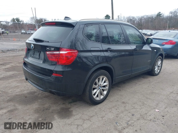 2014 BMW X3 xDrive28i with VIN 5UXWX9C55E0D14916, listed as a IAAI auction lot 41720744 with 193,135 mi miles and . Bid and sale history available at DreamBid. Image 4.