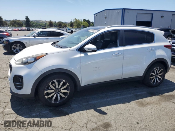 2017 Kia Sportage EX with VIN KNDPN3AC8H7228437, listed as a Copart auction lot 57496625 with 264,814 mi miles and Clean title. Bid and sale history available at DreamBid. Image 1.
