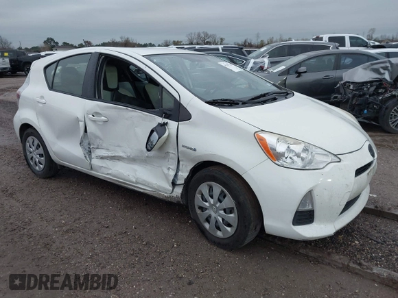 2014 Toyota Prius One with VIN JTDKDTB32E1084491, listed as a IAAI auction lot 41293744 with 132,110 mi miles and . Bid and sale history available at DreamBid. Image 1.