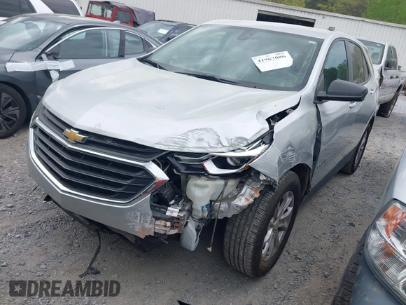 2020 Chevrolet Equinox LS with VIN 3GNAXHEV6LS720037, listed as a IAAI auction lot 41967086 with 68,000 mi miles and . Bid and sale history available at DreamBid. Image 2.