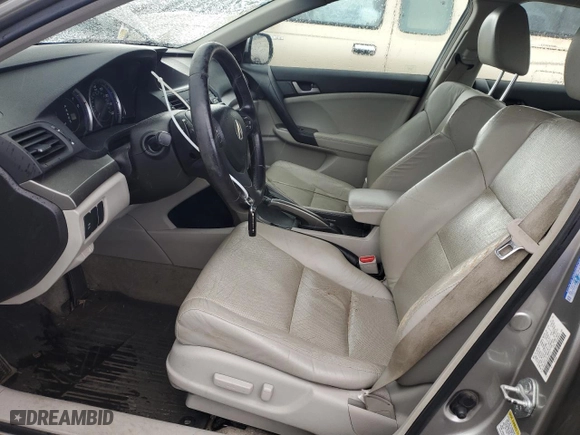 2010 Acura TSX with VIN JH4CU2F65AC005170, listed as a Copart auction lot 49142955 with 158,227 mi miles and Salvage Title. Bid and sale history available at carsss.com. Image 7.