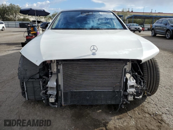 2023 Mercedes-Benz S-Class S 580 with VIN W1K6G7GB4PA179028, listed as a Copart auction lot 71276804 with 40,678 mi miles and Salvage Title. Bid and sale history available at carsss.com. Image 5.