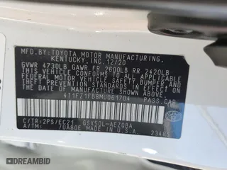 2021 Toyota Avalon TRD with VIN 4T1FZ1FB8MU061704, listed as a Copart auction lot 53438005 with 53,410 mi miles and Salvage Title. Bid and sale history available at carsss.com. Image 12.