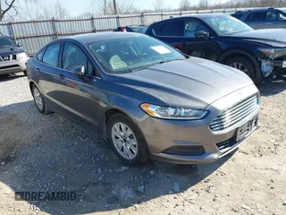 2014 Ford Fusion S with VIN 1FA6P0G79E5360991, listed as a IAAI auction lot 41884597 with 244,786 mi miles and . Bid and sale history available at carsss.com. Image 1.