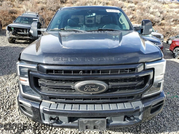 2021 Ford F-350 XL with VIN 1FT8W3BN6MEE14534, listed as a Copart auction lot 41437725 with 34,500 mi miles and Salvage title. Bid and sale history available at DreamBid. Image 5.