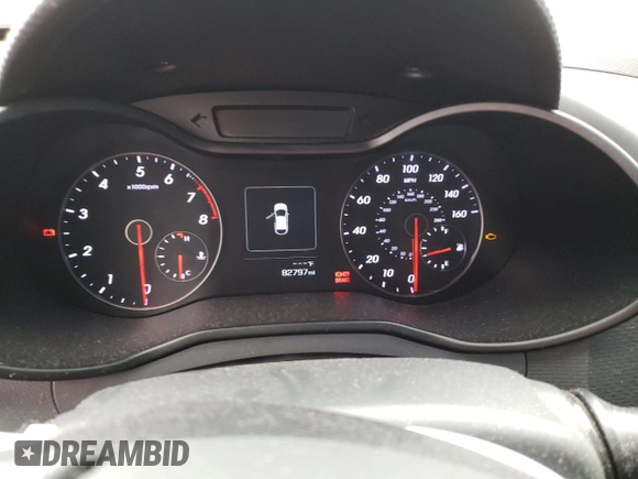 2016 Hyundai Veloster Turbo with VIN KMHTC6AE3GU276012, listed as a Copart auction lot 37892833 with 82,797 mi miles. Bid and sale history available at carsss.com. Image 9.