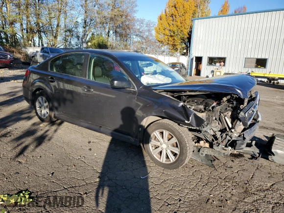 2010 Subaru Legacy Premium with VIN 4S3BMBE69A3225202, listed as a Copart auction lot 79770624 with 172,378 mi miles and Salvage title. Bid and sale history available at DreamBid. Image 4.