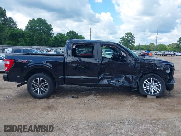 2023 Ford F-150 XL with VIN 1FTEW1CP3PKE31756, listed as a IAAI auction lot 42242178 with 15,370 mi miles and . Bid and sale history available at DreamBid. Image 6.