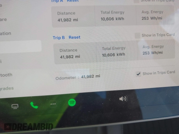 2021 Tesla Model 3 Long Range with VIN 5YJ3E1EB0MF902833, listed as a IAAI auction lot 41854474 with 41,982 mi miles and . Bid and sale history available at DreamBid. Image 15.