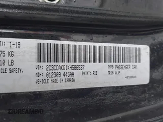 2019 Chrysler 300 Limited with VIN 2C3CCAKG1KH586537, listed as a IAAI auction lot 41950613 with 113,161 mi miles and . Bid and sale history available at carsss.com. Image 9.