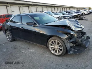 2018 Cadillac CTS Sedan Luxury AWD with VIN 1G6AX5SX9J0180333, listed as a Copart auction lot 78412804 with 82,964 mi miles and Salvage Title. Bid and sale history available at carsss.com. Image 4.
