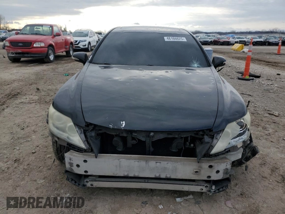 2012 Lexus LS 460 L with VIN JTHGL5EF8C5044754, listed as a Copart auction lot 48166625 with Not provided miles and Salvage title. Bid and sale history available at DreamBid. Image 5.