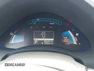 2011 Nissan LEAF SL-e with VIN JN1AZ0CP5BT007033, listed as a IAAI auction lot 42194068 with 40,620 mi miles and . Bid and sale history available at DreamBid. Image 7.