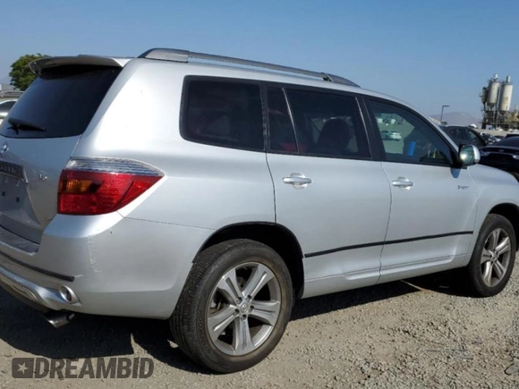 2008 Toyota Highlander Sport z VIN JTEES43A582057057, wystawiony jako Copart lot #58440115 z przebiegiem 112 541 mil mil oraz Szkoda całkowita • Salvage title. Historia ofert i sprzedaży dostępna na DreamBid. Obrazek 3.