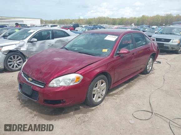 2010 Chevrolet Impala LT with VIN 2G1WB5EK1A1234447, listed as a IAAI auction lot 42115668 with 124,834 mi miles and . Bid and sale history available at DreamBid. Image 2.