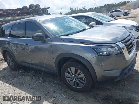 2024 Nissan Pathfinder S with VIN 5N1DR3AA0RC306767, listed as a IAAI auction lot 42233662 with 34,074 mi miles and . Bid and sale history available at DreamBid. Image 13.