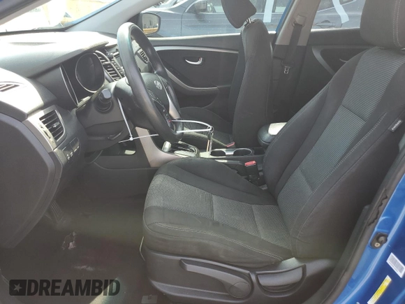 2017 Hyundai Elantra GT with VIN KMHD35LH5HU350005, listed as a Copart auction lot 66673444 with 154,521 mi miles and Salvage Title. Bid and sale history available at carsss.com. Image 7.