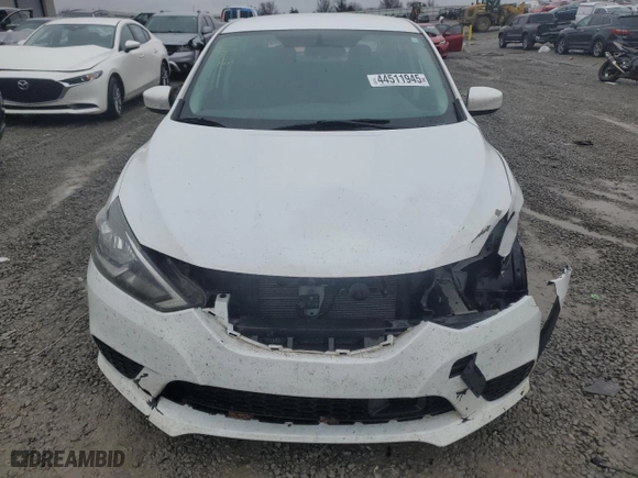 2018 Nissan Sentra S with VIN 3N1AB7AP4JY244554, listed as a Copart auction lot 44511945 with 168,368 mi miles and Salvage Title. Bid and sale history available at carsss.com. Image 5.