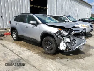 2021 Toyota RAV4 LE with VIN 2T3G1RFV5MC218246, listed as a Copart auction lot 51957545 with 78,754 mi miles and Salvage Title. Bid and sale history available at carsss.com. Image 4.