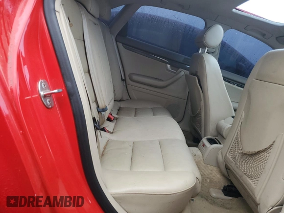 2005 Audi A4 SE с VIN WAULC68E35A068735, выставлен на аукционе Copart как лот 55975355 с пробегом 146 463 миль миль и Списание • Salvage title. История ставок и продаж доступна на DreamBid. Изображение 10.