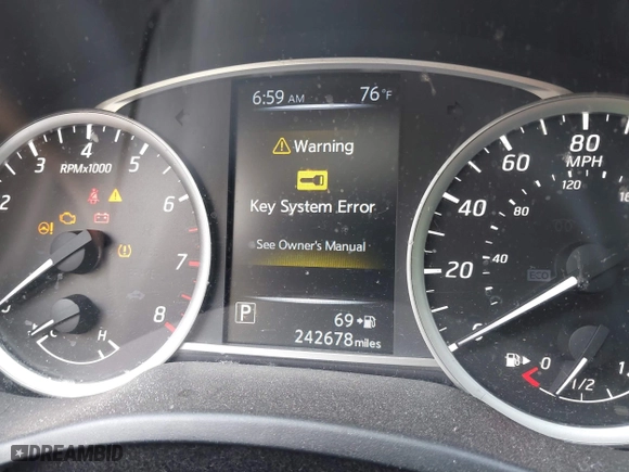 2017 Nissan Sentra S with VIN 3N1AB7AP0HY222691, listed as a IAAI auction lot 42068856 with 242,678 mi miles. Bid and sale history available at carsss.com. Image 7.