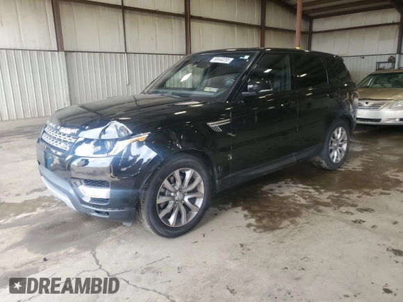 2016 Land Rover Range Rover Sport HSE with VIN SALWR2PFXGA114879, listed as a Copart auction lot 60440285 with 64,202 mi miles and Salvage title. Bid and sale history available at DreamBid. Image 1.