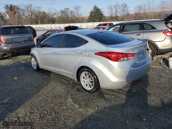 2013 Hyundai Elantra Limited PZEV with VIN 5NPDH4AE8DH264555, listed as a Copart auction lot 49464315 with 161,292 mi miles and Salvage Title. Bid and sale history available at carsss.com. Image 2.