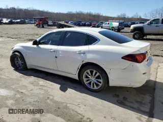 2019 Infiniti Q70 Luxe with VIN JN1BY1AR7KM585629, listed as a Copart auction lot 49665645 with 47,755 mi miles and Salvage Title. Bid and sale history available at DreamBid. Image 2.