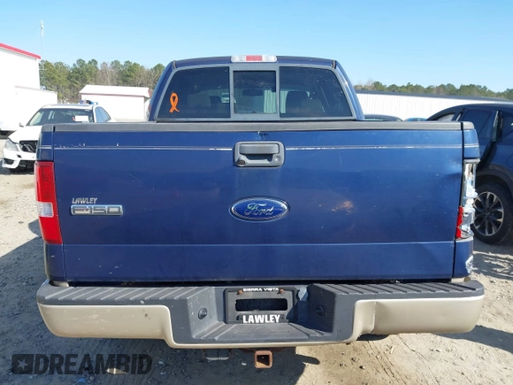 2008 Ford F-150 XLT with VIN 1FTPW14V98KC56114, listed as a IAAI auction lot 41785292 with 165,759 mi miles. Bid and sale history available at carsss.com. Image 16.