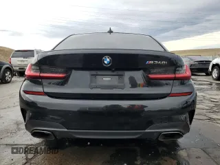 2020 BMW 3 Series M340i with VIN WBA5U7C04LFH57287, listed as a Copart auction lot 50228085 with 39,469 mi miles and Salvage Title. Bid and sale history available at carsss.com. Image 6.
