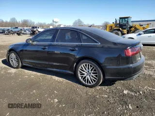 2016 Audi A6 Premium Plus with VIN WAUFGAFC9GN003860, listed as a Copart auction lot 43025735 with 94,104 mi miles and Salvage Title. Bid and sale history available at DreamBid. Image 2.
