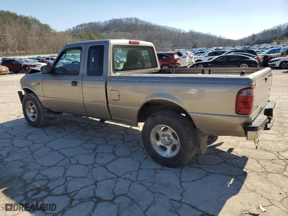 2005 Ford Ranger XLT with VIN 1FTZR45E75PA14694, listed as a Copart auction lot 44921905 with 127,304 mi miles and Salvage Title. Bid and sale history available at carsss.com. Image 2.