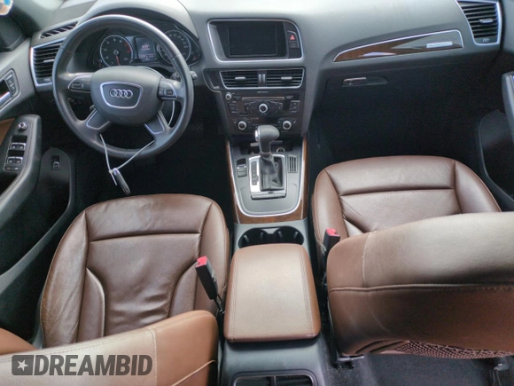 2013 Audi Q5 Premium with VIN WA1CFAFP8DA075903, listed as a Copart auction lot 53667435 with 114,337 mi miles and Salvage title. Bid and sale history available at DreamBid. Image 8.