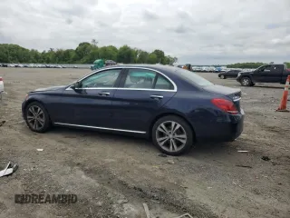 2017 Mercedes-Benz C 300 with VIN WDDWF4KB0HR252813, listed as a Copart auction lot 57310045 with 78,710 mi miles and Non repairable. Bid and sale history available at DreamBid. Image 2.