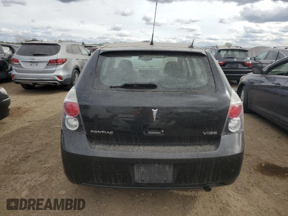 2009 Pontiac Vibe w/1SB with VIN 5Y2SP67079Z428038, listed as a Copart auction lot 75692764 with 0 mi miles and Clean Title. Bid and sale history available at carsss.com. Image 6.