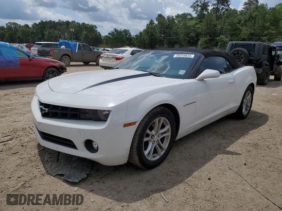 2013 Chevrolet Camaro LT with VIN 2G1FB3D33D9111219, listed as a Copart auction lot 58248625 with 89,248 mi miles and Salvage title. Bid and sale history available at DreamBid. Image 1.