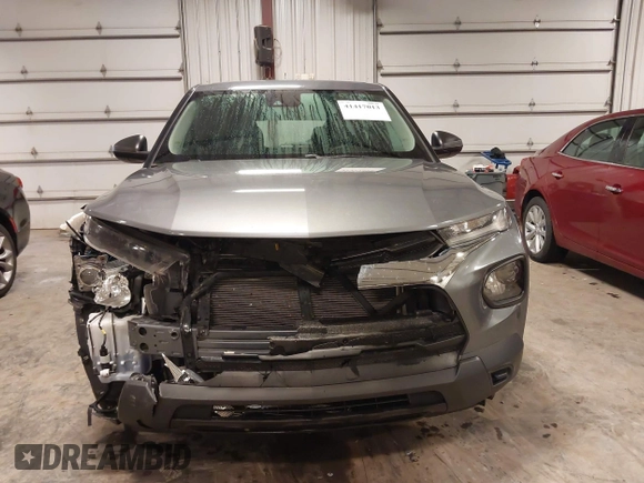 2021 Chevrolet TrailBlazer LS with VIN KL79MNSL0MB022121, listed as a IAAI auction lot 41417013 with 52,156 mi miles. Bid and sale history available at carsss.com. Image 13.