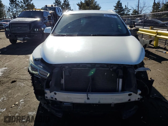 2017 Infiniti QX60 with VIN 5N1DL0MN7HC506235, listed as a Copart auction lot 46171385 with 116,527 mi miles and Salvage Title. Bid and sale history available at carsss.com. Image 5.